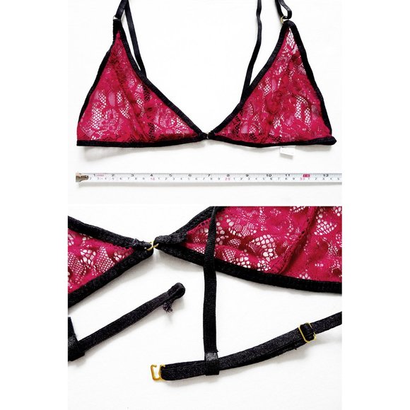 NEW SAMPLE LOT 5 pc Bras Bralettes Thong Intimates - Picture 10 of 12